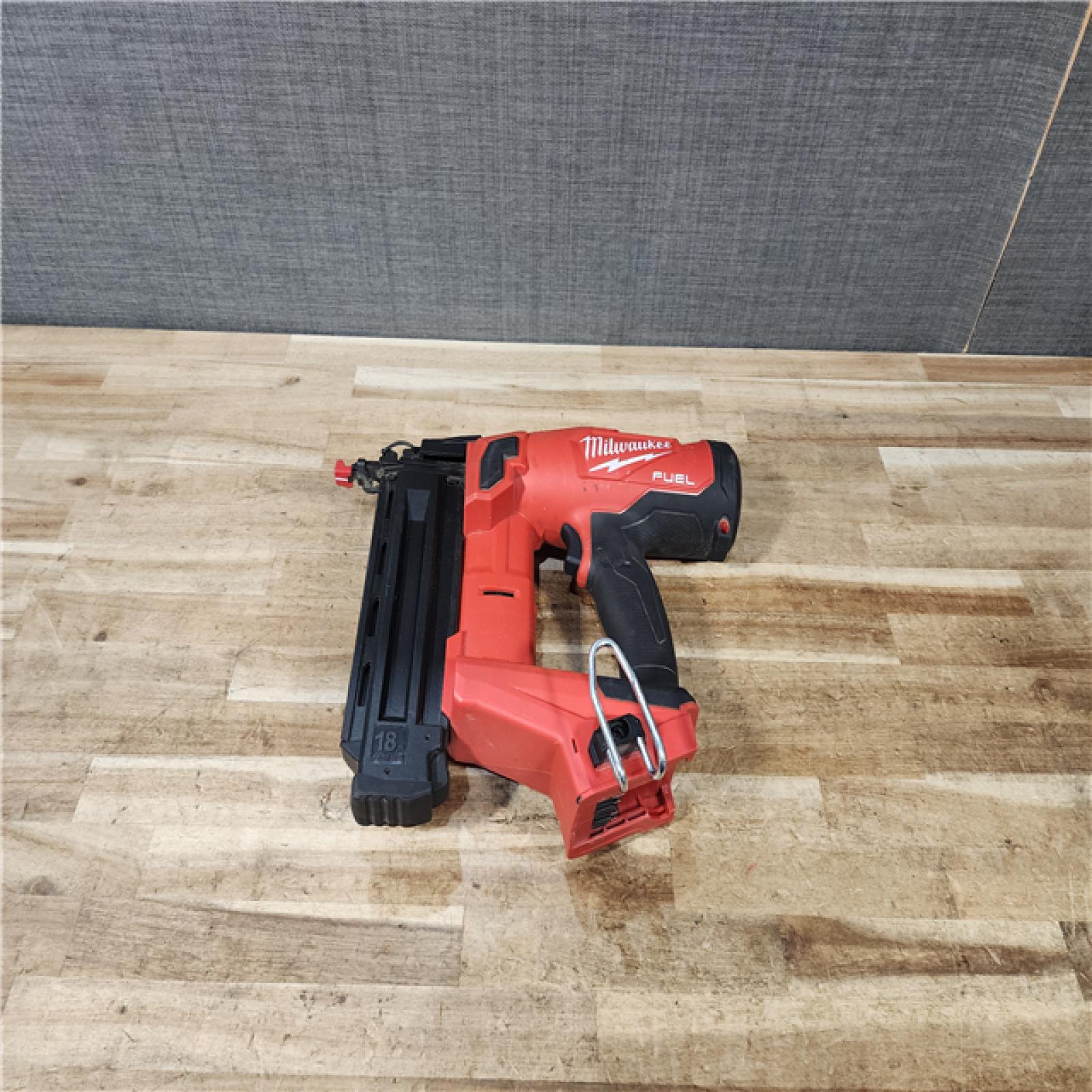 HOUSTON LOCATION - AS - IS Milwaukee FUEL 18-Volt Lithium-Ion Brushless Cordless Gen II 18-Gauge Brad Nailer (Tool-Only)