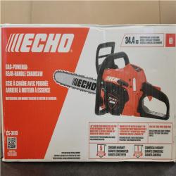 Phoenix LIKE NEW ECHO 14 in. 34.4 cc Gas 2-Stroke Rear Handle Chainsaw with Automatic Chain Oiler