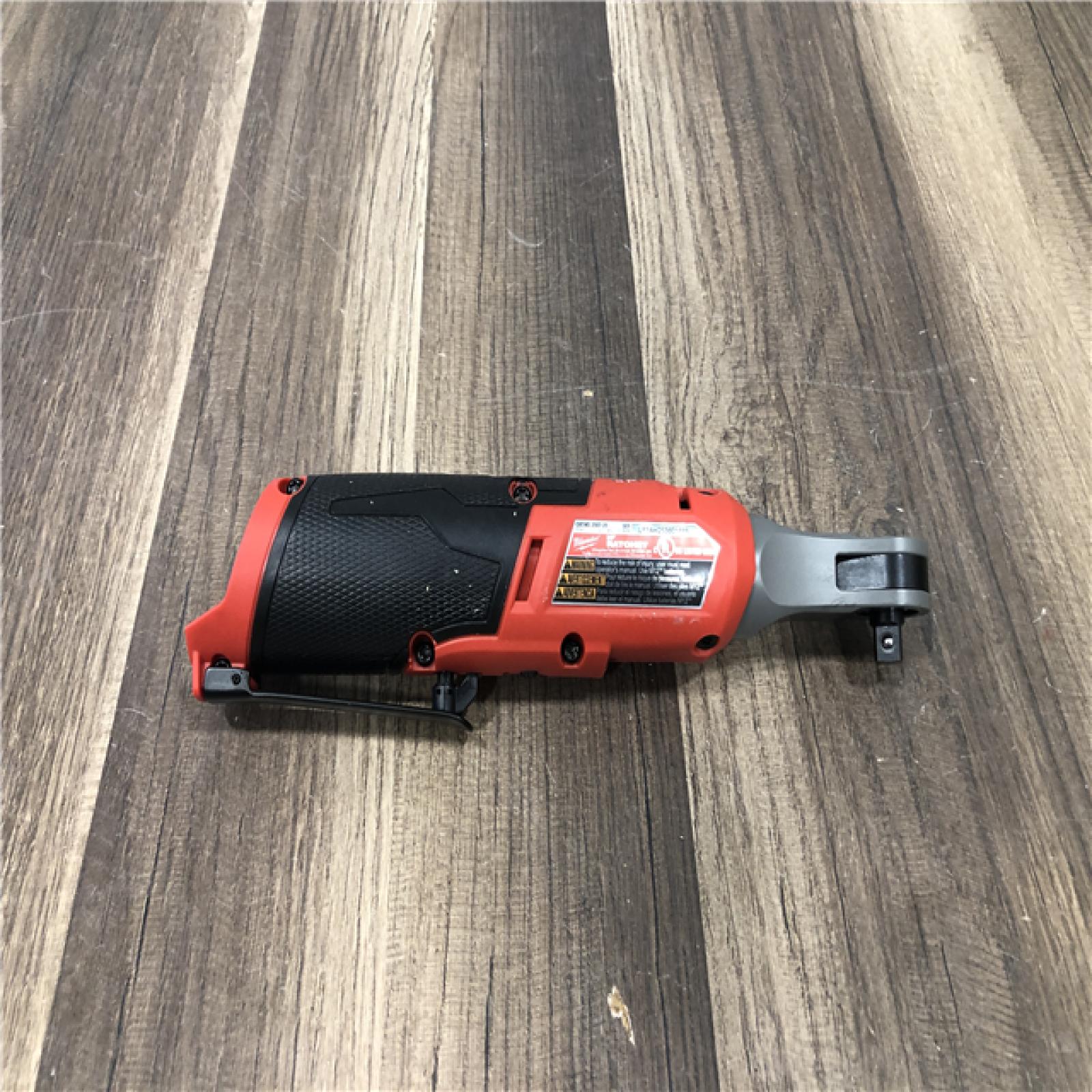 AS-IS Milwaukee FUEL 12-Volt Lithium-Ion Brushless Cordless High Speed 3/8 in. Ratchet (Tool-Only)