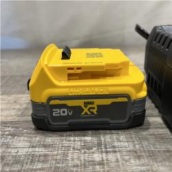AS-IS DEWALT 20V MAX XR POWERSTACK Lithium-Ion Battery Starter Kit with 1.7Ah Battery and Charger