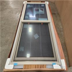 Phoenix NEW Andersen 30 in. x 54 in. 100 Series White Single Hung Insert Replacement Composite Window with Low-E Glass  White Int & Hardware