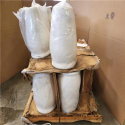 Phoenix Tall White Clay Pot Pallet (12-Pots)