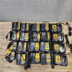 HOUSTON LOCATION - AS-IS DEWALT BATTERY CHARGER PACK QTY - 20