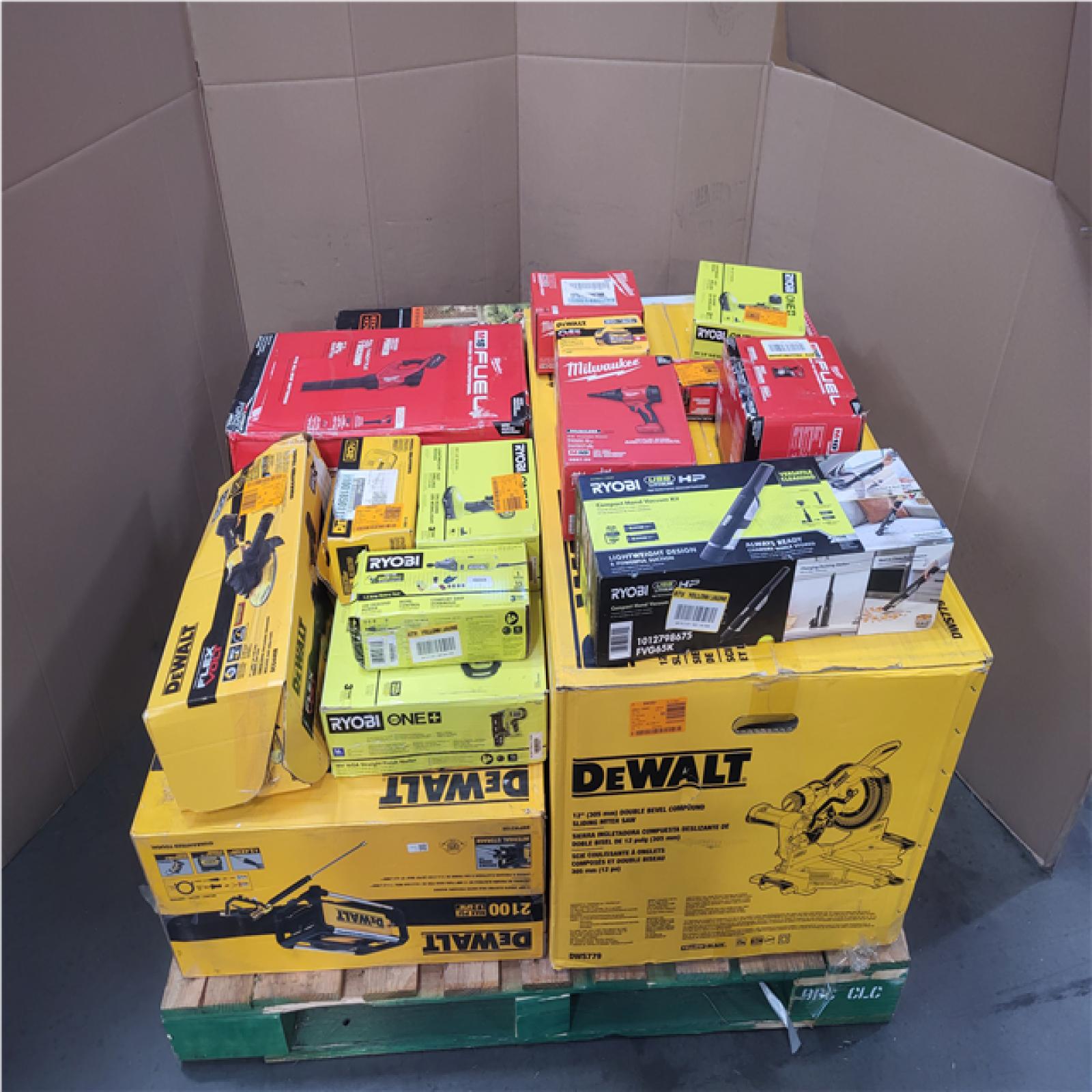 CALIFORNIA AS-IS TOOL PALLET