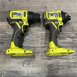 AS-IS RYOBI ONE+ 18V Cordless 2-Tool Combo Kit