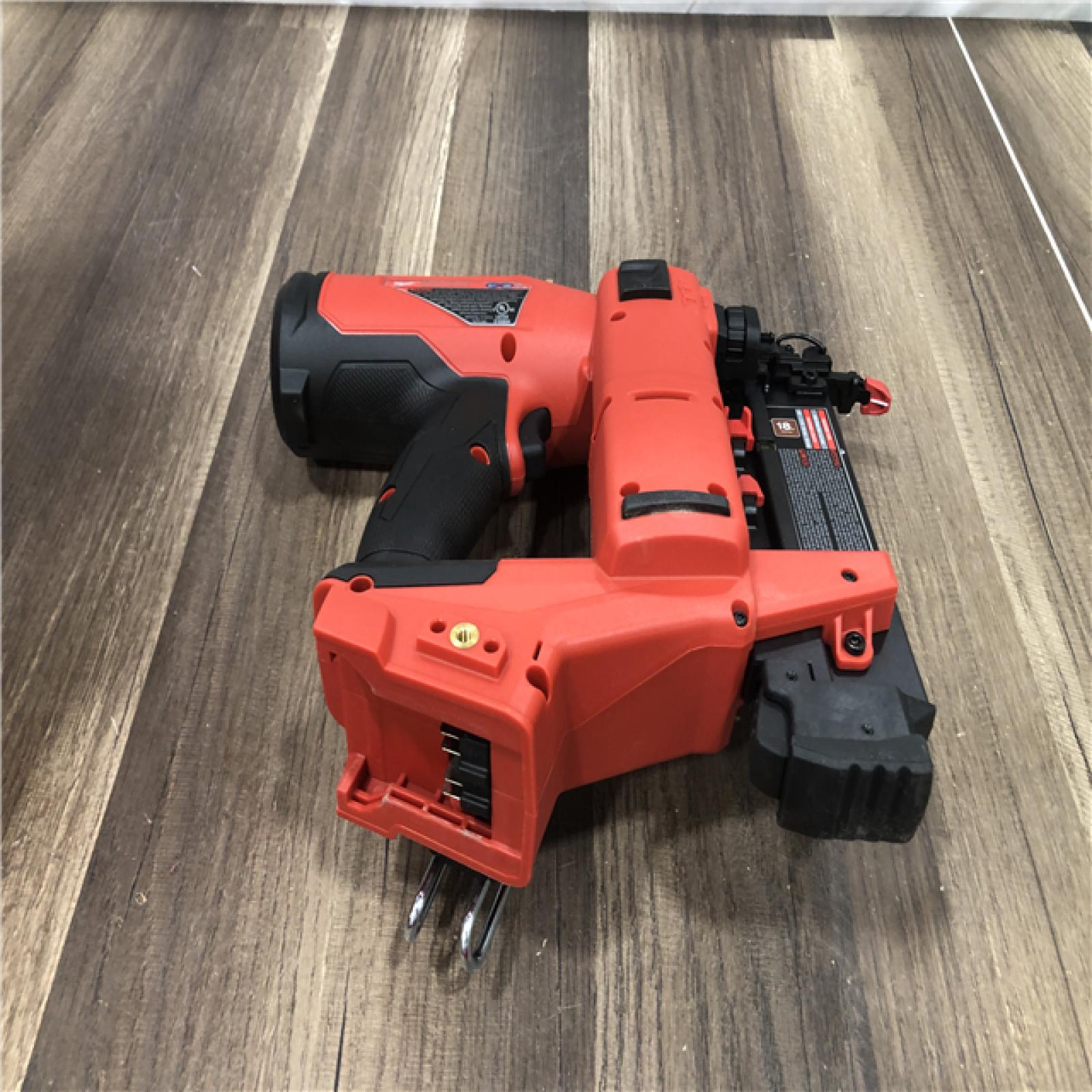 AS-IS Milwaukee FUEL 18-Volt Lithium-Ion Brushless Cordless Gen II 18-Gauge Brad Nailer (Tool-Only)