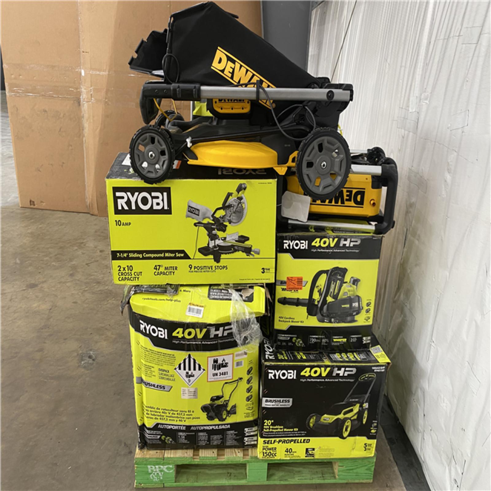 Houston Location AS IS - Tool Pallet