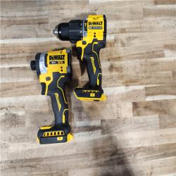 HOUSTON LOCATION - AS-IS DEWALT 2 TOOL COMBO KIT W/ (2) BATTERY & CHARGER