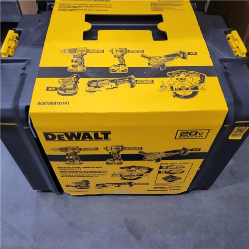 NEW! Dewalt 20-Volt MAX ToughSystem Lithium-Ion 6-Tool Cordless Combo Kit