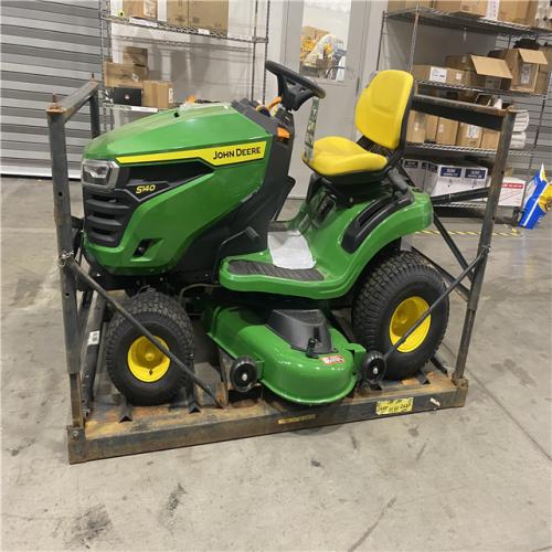 Dallas Location - As-Is John Deere S140 lawn tractor - Mowers