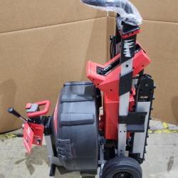 HOUSTON LOCATION - AS-IS MX FUEL Lithium-Ion Cordless POWERTREDZ Sewer Drum Machine (TOOL ONLY)