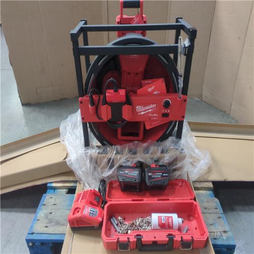 CALIFORNIA AS-IS MILWAUKEE M18 HIGH SPEED CHAIN SNAKE