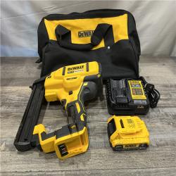 AS-IS DEWALT 20V MAX XR Lithium-Ion Cordless 18-Gauge Narrow Crown Stapler Kit