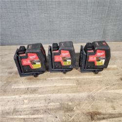 HOUSTON LOCATION - AS-IS MILWAUKEE 3 TOOL COMBO