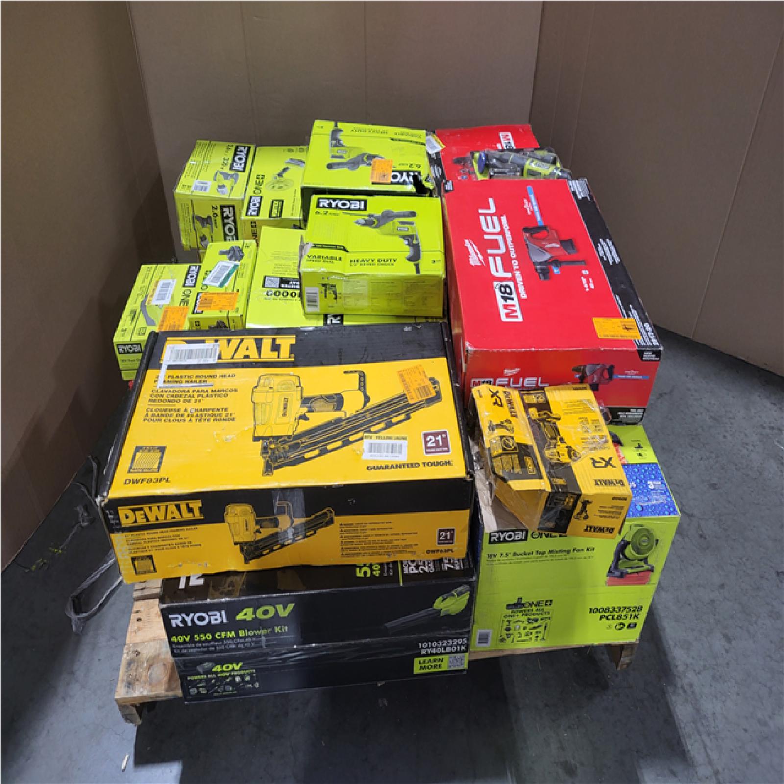CALIFORNIA AS-IS TOOL PALLET