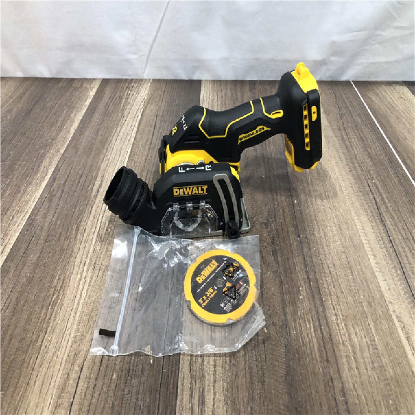 AS-IS DEWALT 20V XR Cordless 3 in. Cut-Off Tool (Tool Only)