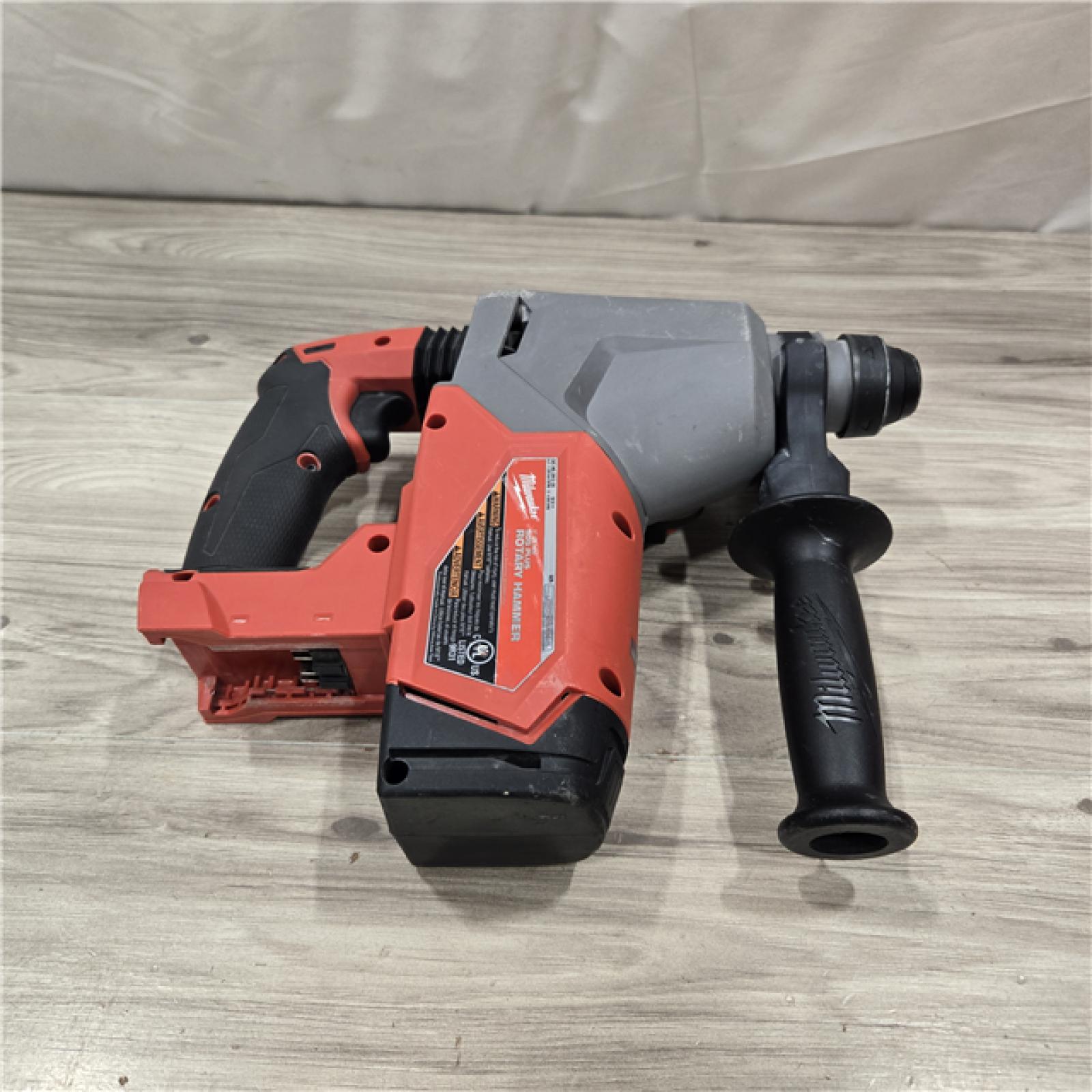 AS-IS Milwaukee M18 FUEL 18V Lithium-Ion Cordless 1 in. SDS-Plus Rotary Hammer (Tool-Only)