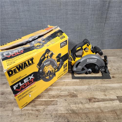 HOUSTON LOCATION - AS-IS DEWALT FLEXVOLT 60V MAX Cordless Brushless 7-1/4 in. Circular Saw with Brake (Tool Only)