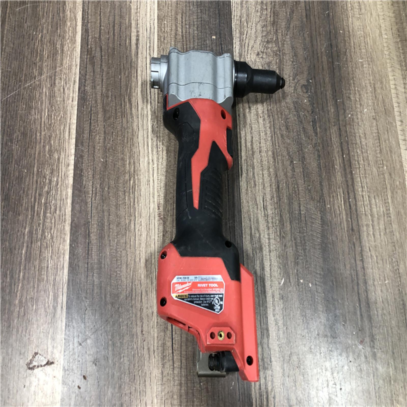 AS-IS Milwaukee M12 12-Volt Lithium-Ion Cordless Rivet Tool (Tool-Only)