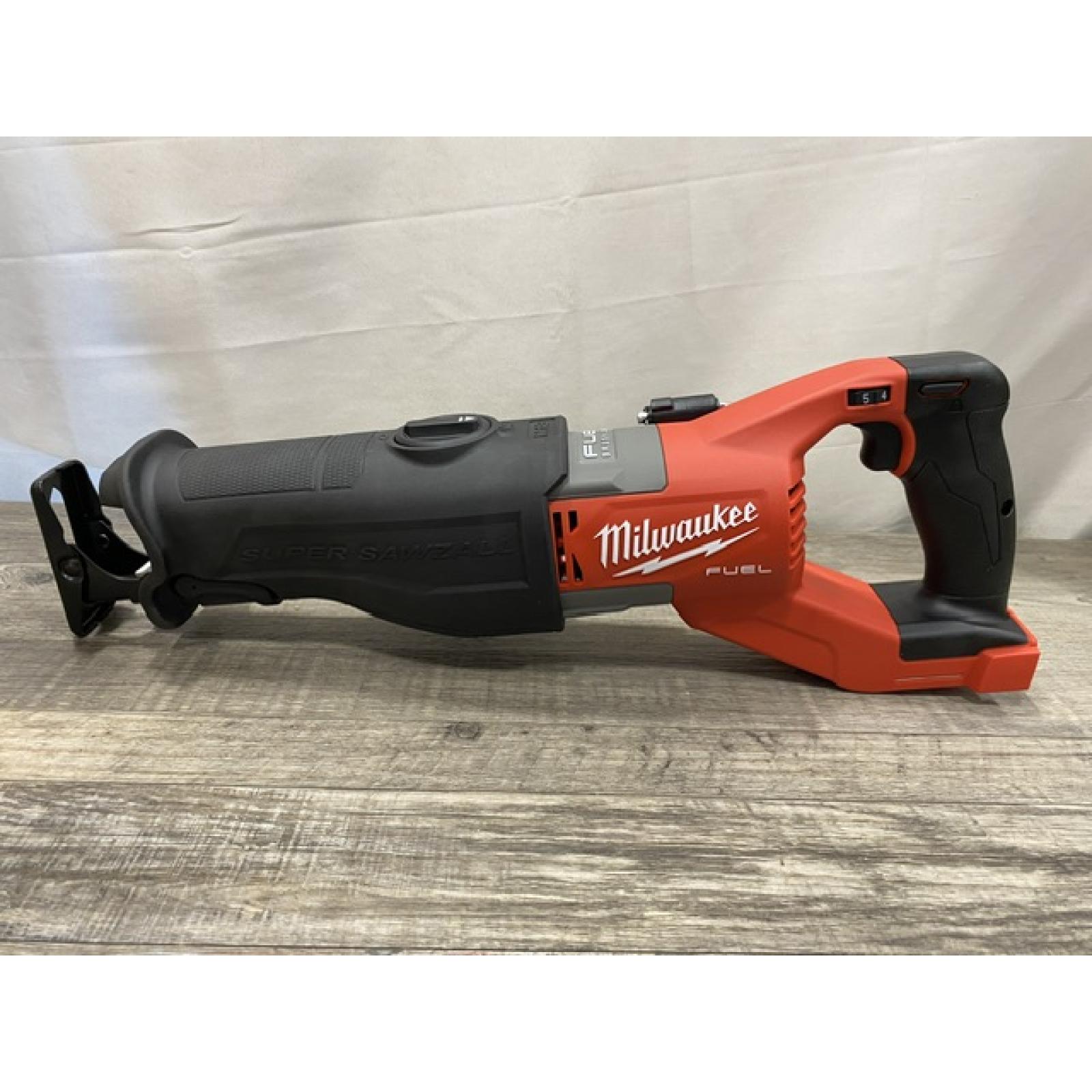 AS-IS Milwaukee  FUEL 18V Lithium-Ion Brushless Cordless Super SAWZALL Orbital Reciprocating Saw (Tool-Only)