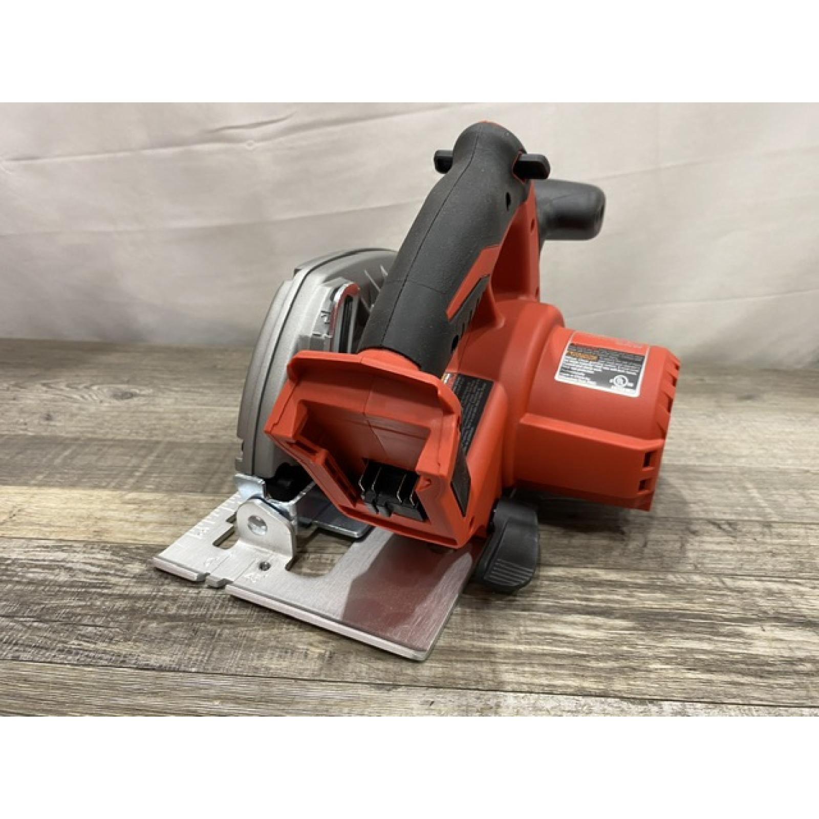 AS-IS Milwaukee 18V Lithium-Ion Cordless 6-1/2 in. Circular Saw (Tool-Only)