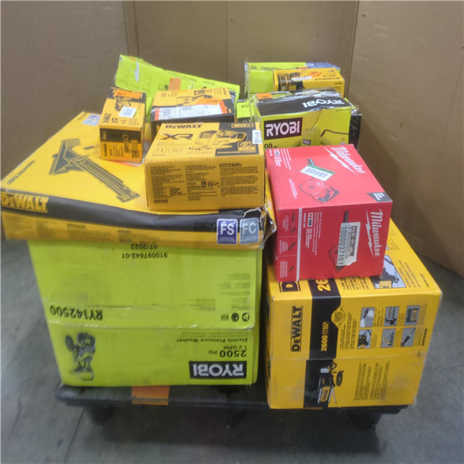 CALIFORNIA AS-IS TOOL PALLET
