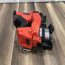 AS-IS Milwaukee FUEL 18-Volt Lithium-Ion Brushless Cordless Coil Roofing Nailer (Tool Only)