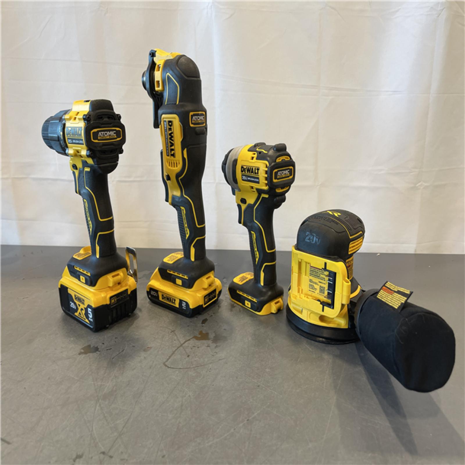 AS-IS - DEWALT 20-Volt MAX ToughSystem Lithium-Ion 6-Tool Cordless Combo Kit
