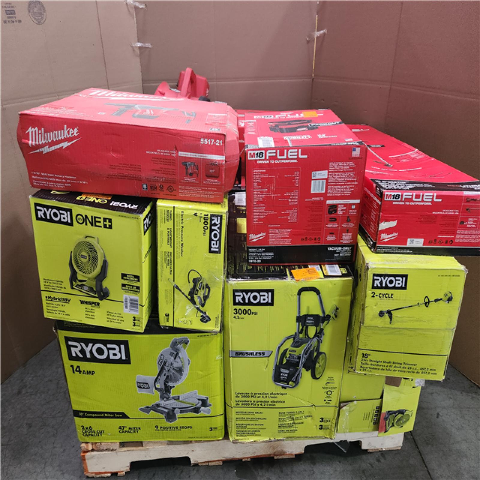 CALIFORNIA AS-IS TOOL PALLET