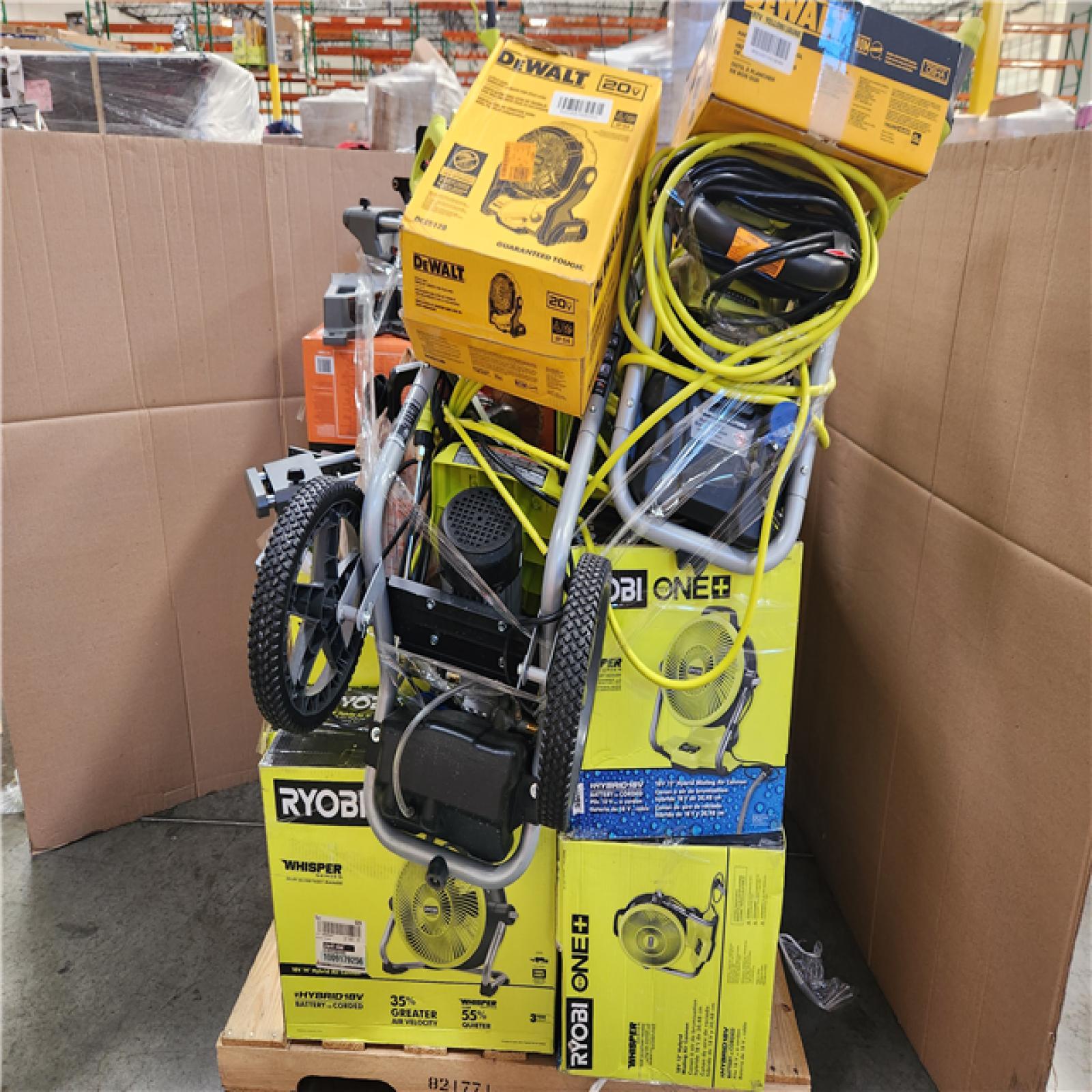 CALIFORNIA AS-IS TOOL PALLET