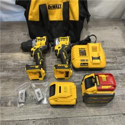 AS-IS DEWALT 20V Lithium-Ion Cordless 2-Tool Combo Kit
