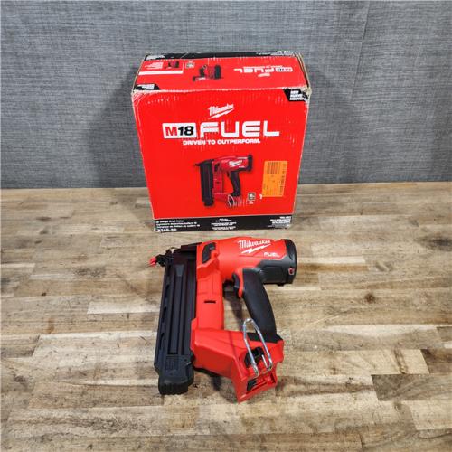 HOUSTON LOCATION - AS-IS (APPEARS LIKE NEW) Milwaukee FUEL 18-Volt Lithium-Ion Brushless Cordless Gen II 18-Gauge Brad Nailer (Tool-Only)