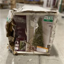 DALLAS LOCATION - Home Decorators Collection 9 ft. Elegant Twinkling Grand Fir LED Pre-Lit Artificial Christmas Tree with Timer T33