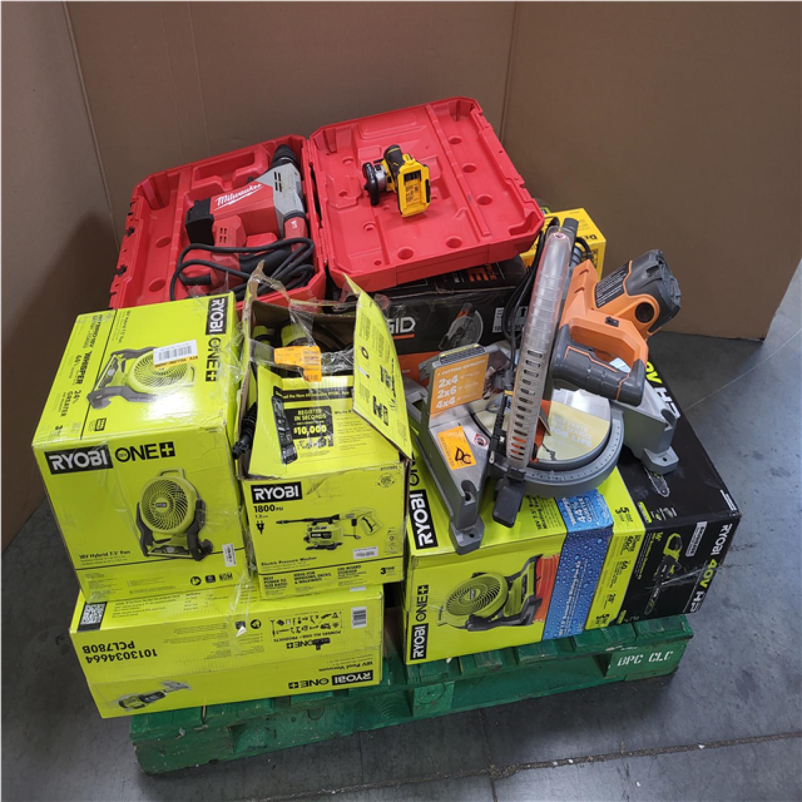 CALIFORNIA AS-IS TOOL PALLET