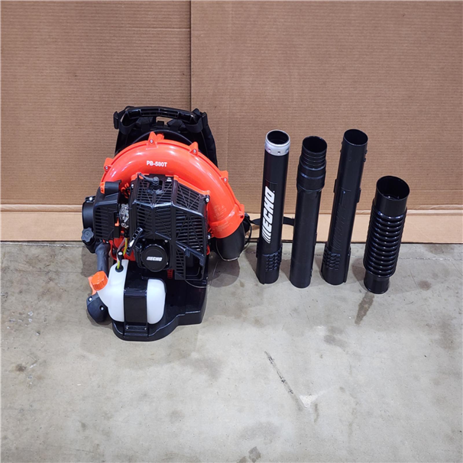 HOUSTON LOCATION - AS-IS ECHO 216 MPH 517 CFM 58.2cc Gas 2-Stroke Backpack Leaf Blower with Tube Throttle