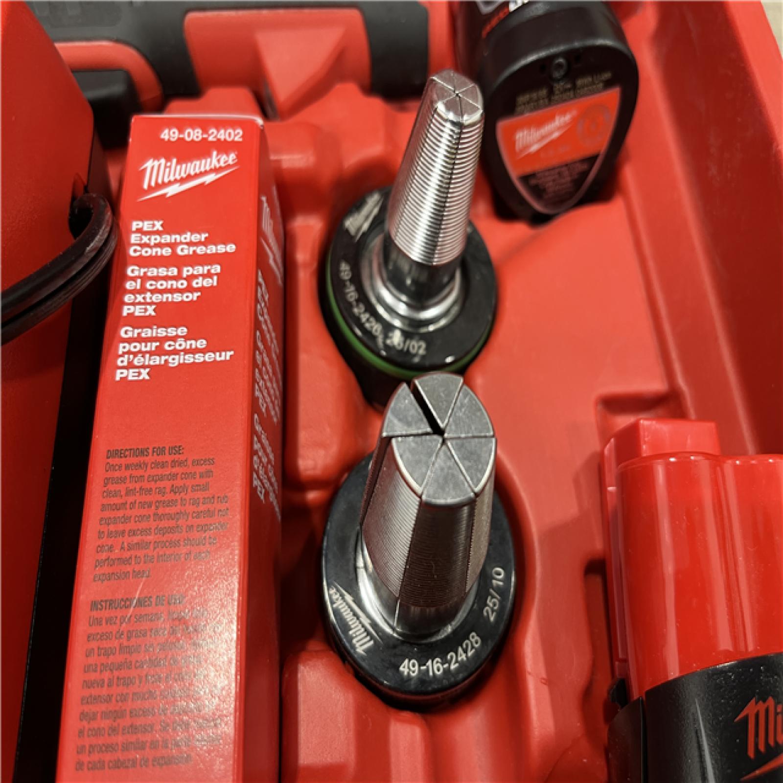 AS-IS Milwaukee Cordless PEX Expansion Tool Kit