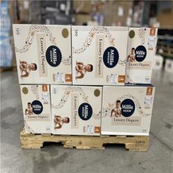 DALLAS LOCATION -Millie Moon Luxury Disposable Diapers - Size 4 - 120ct PALLET-(20 CASES)