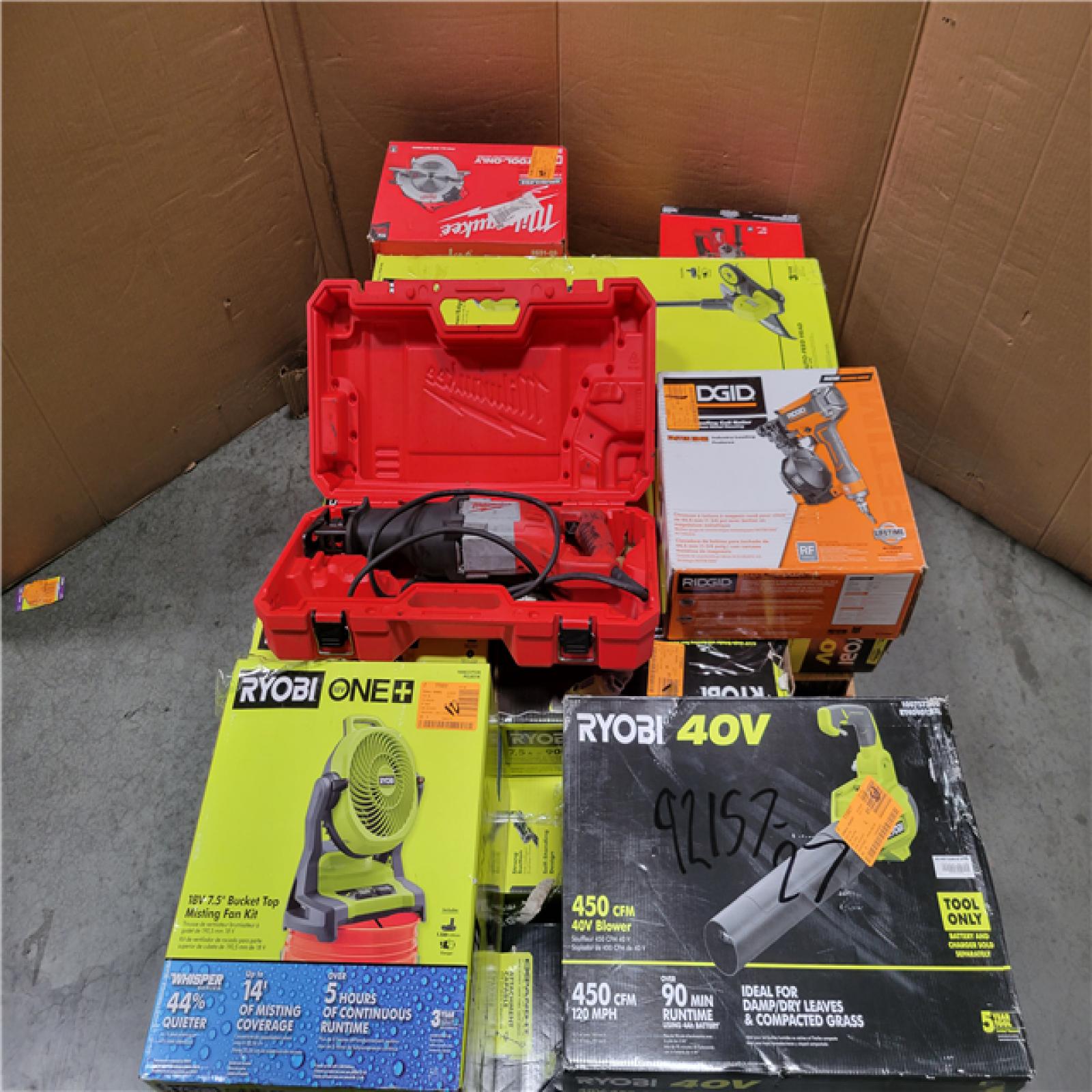 CALIFORNIA AS-IS TOOL PALLET
