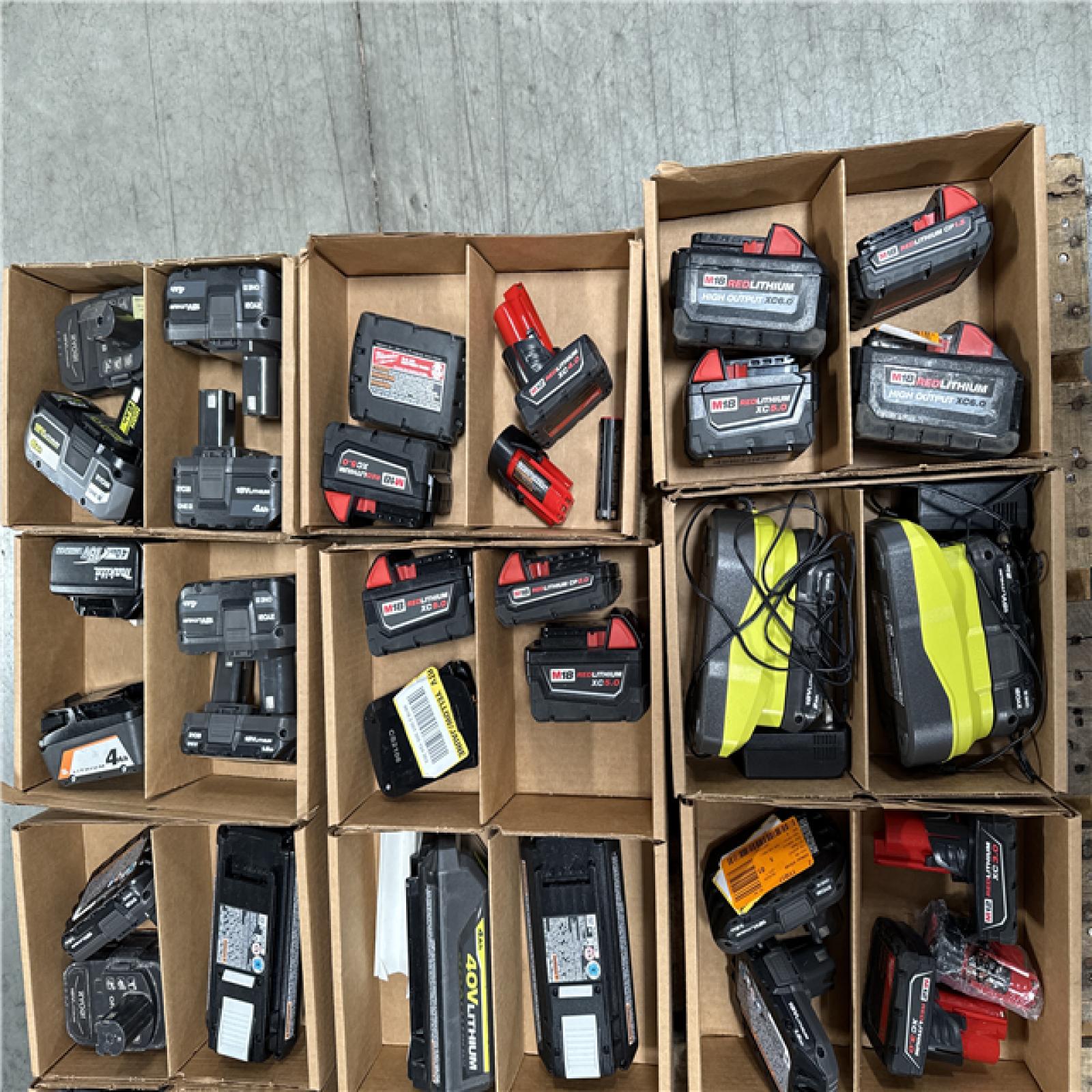 California AS-IS Battery Pallet