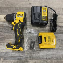 AS-IS DEWALT Atomic 20V Lithium-Ion Cordless Compact 1/2 in. Drill/Driver Kit