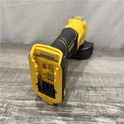 AS-IS DEWALT 20-Volt MAX Cordless Brushless 4-1/2 in. Angle Grinder with Slide Switch (Tool Only)