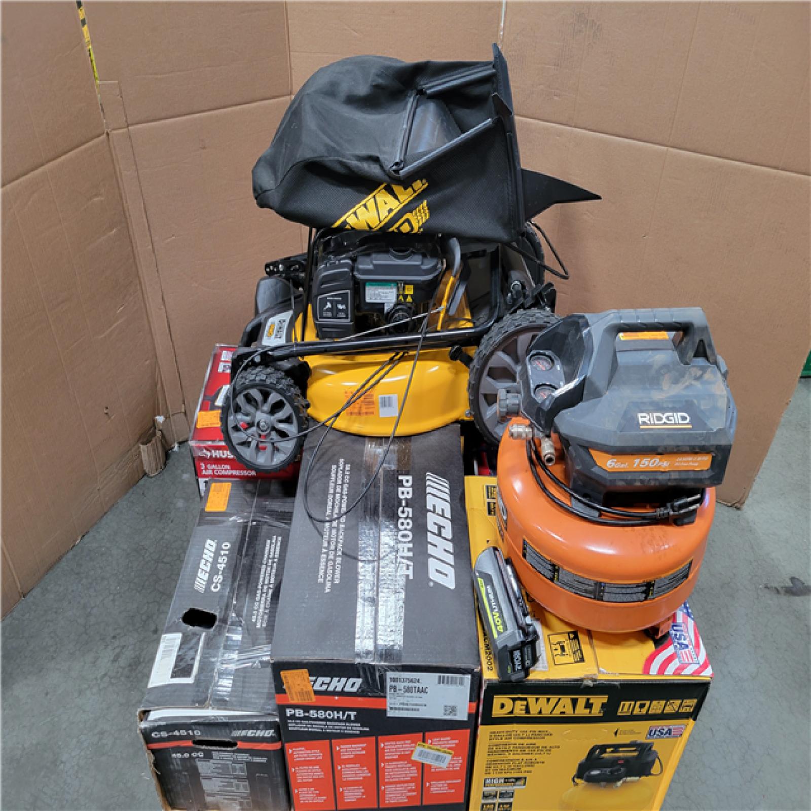 CALIFORNIA AS-IS OUTDOOR POWER EQUIPMENT