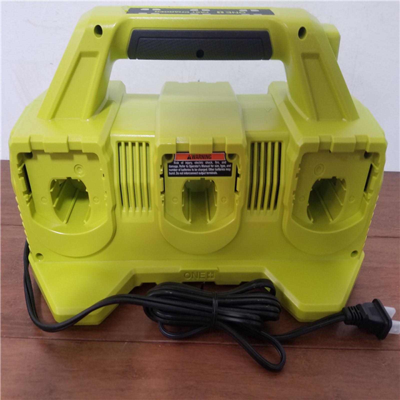 California NEW Ryobi One+ 18V 6-Port Fast Charger (Tool Only)