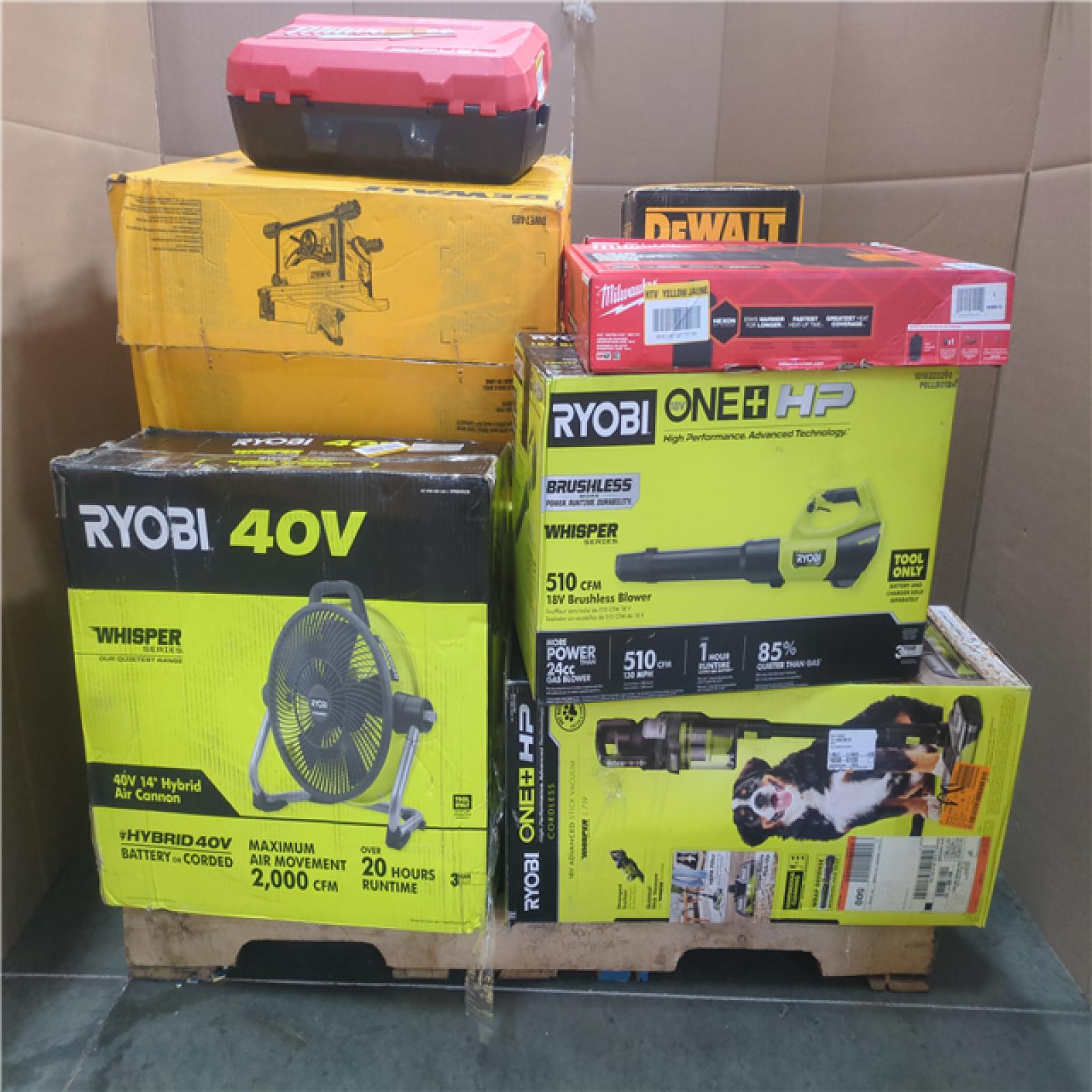 CALIFORNIA AS-IS TOOL PALLET