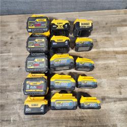 HOUSTON LOCATION - AS-IS DEWALT BATTERY PACK QTY - 15