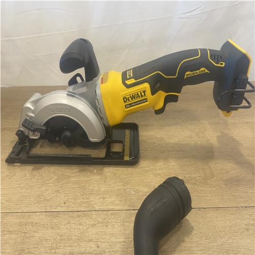 as-is DEWALT ATOMIC 20V MAX Cordless Brushless 4-1/2 in. Circular Saw (Tool Only)