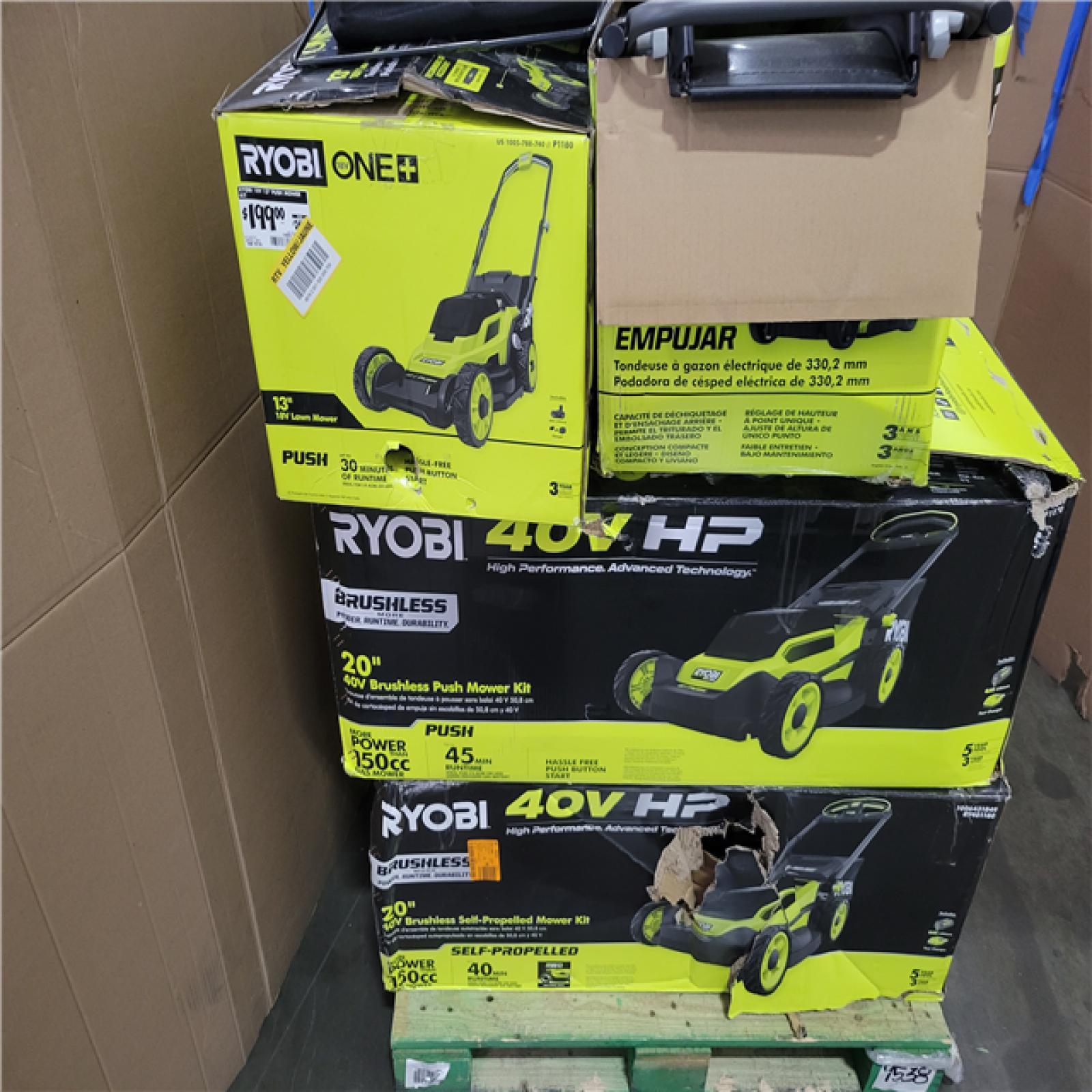 CALIFORNIA AS-IS OUTDOOR POWER EQUIPMENT