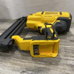 AS-IS DEWALT 20V MAX XR Lithium-Ion Electric Cordless 18-Gauge Brad Nailer (Tool Only)