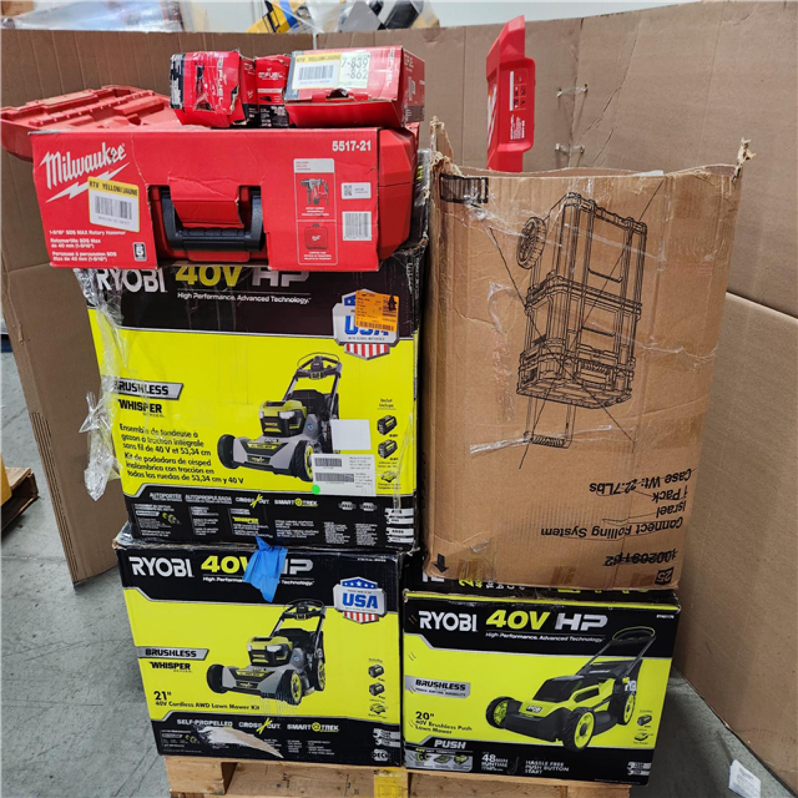 CALIFORNIA AS-IS TOOL PALLET