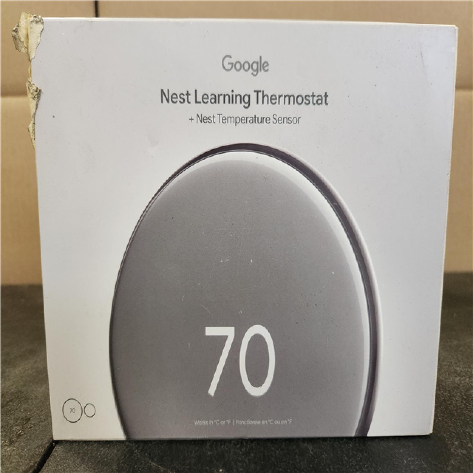 Phoenix Google Nest Learning Thermostat (4th Gen) with Nest Temperature Sensor (2nd Gen)